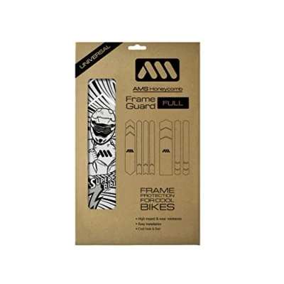 Image of All Mountain Style Unisex&#039;s AMS Frame Guard Full, Super Rider Black