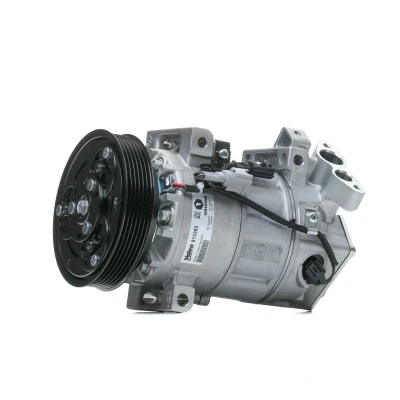 Image of 926000838R, 926002352R, 926004990R AC compressor VALEO 813383 DCS 12V PAG 46 R134a with oil NEW ORIGINAL PART RENAULT: Clio 4, Captur