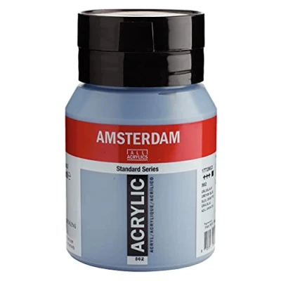 Image of Amsterdam Standard Series Acrylic Jar 500 ml Greyish Blue 562 (17725622)