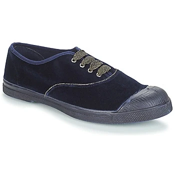 Image of Bensimon Tennis Lacet Femme, Women’s Low Top Sneakers, Blue (Navy), 6 UK (39 EU)