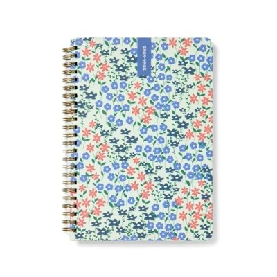 Image of Letts of London Spring Valley A5 Academic 2024/2025 18 month week to view diary mint