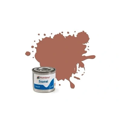 Image of Humbrol Model Paint AA1242 No 113 Rust Matt Tinlet 1 (14ml), Enamel Paints for Models, Plastic, Metal, Wood, Glass, Ceramics, and More, Touch Up Hobby Tin Craft Kits