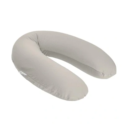 Image of Doomoo Buddy Muslin Large Multi Use Maternity Pillow Jersey Sand