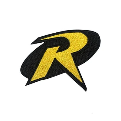 Image of Robin Batman Superhero Movies Iron On Patch Sew Embroidered Patch/Badge for Clothes Shirts Jeans etc