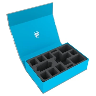Image of Feldherr Magnetic Box blue compatible with the Lord of Rings: Journeys in Middle Earth figure packs