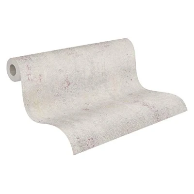 Image of Concrete Wallpaper Metropolitan Stories 2 A.S. Création Non Woven 10.05 m x 0.53 Beige Grey Red Made in Germany 379035 37903 5
