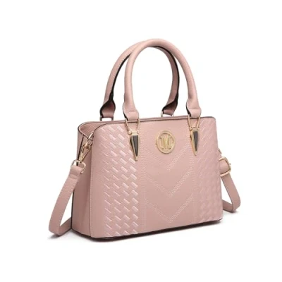 Image of Miss Lulu Handbags for Women, Small Top Handle Bag, Shoulder Bag Ladies Travel Working Business Date Shopping
