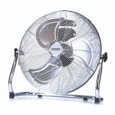 Image of Status 18 Inch Chrome Floor Fan