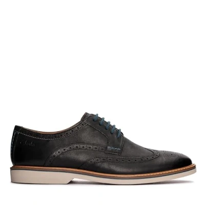 Image of Clarks Men&#039;s Atticusltlimit Oxford, Black Leather, 6 UK