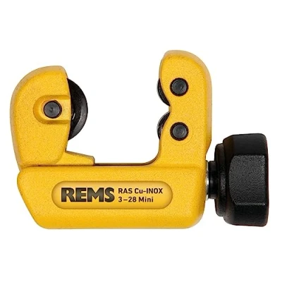 Image of Rems, Pipe Cutter RAS Cu INOX, Mini, Installation Tool for Cutting Pipes, Diameter 3 mm 28 mm, 1/8 1 inches, Wall Thickness s ≤ 4, Small, Handy, Stable Construction