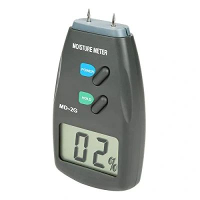 Image of MD 2G LCD Digital 2 Pin Wood Moisture Meter Detector Timber Hygrometer Humidity Tester Measuring Tools