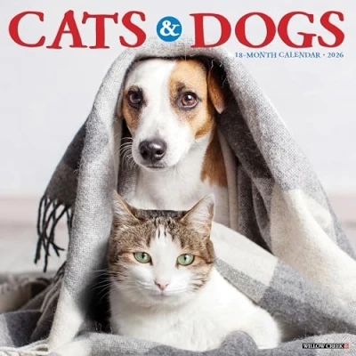 Image of Cats &amp; Dogs Calendar 2026