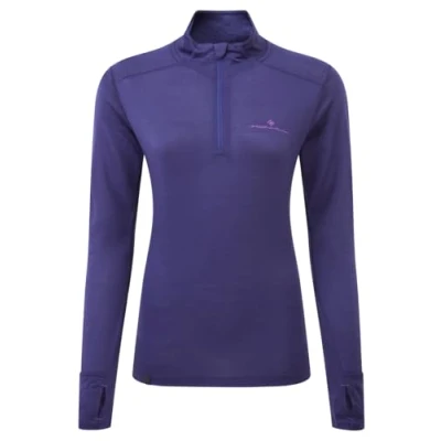 Image of Ronhill Womens Tech Gore tex Mercurial Jacket Running Shirt, Deepocean/Regalpurple, 10 EU
