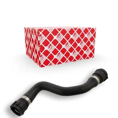 Image of 11537500735 Radiator Hose FEBI BILSTEIN 102850 with quick couplers BMW: X5