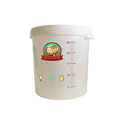 Image of DIAH DO IT AT Home Fermenter 30L Fermentation Bucket, Lid and Bungs Brewing