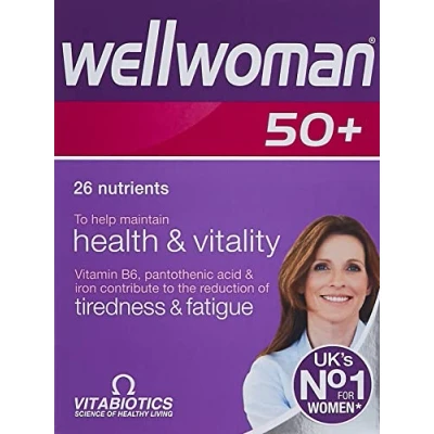 Image of Wellwoman Vitabiotics 50+, 30 Tablets, Pack of 1