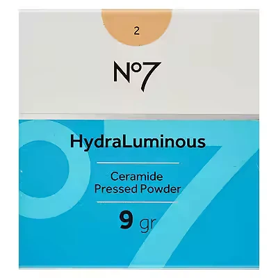 Image of No7 HydraLuminous Ceramide Pressed Powder HL3 3