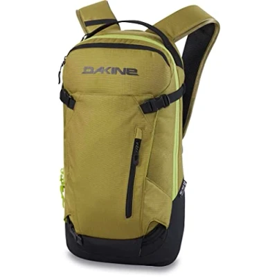 Image of Dakine Men&#039;s Heli Pack 12l Snowboard &amp; Ski Backpack, Green Moss, US