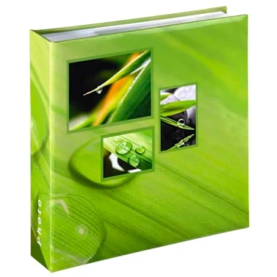 Image of Hama 106257 Photo Album, Memo Green, 10x15/200, 23cm x 22cm
