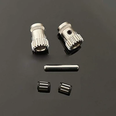 Image of 1set 3D Printer MK3 Drive Gear extruder Dual Gears kit DriveGears Extrusion Wheel for Upgrade Prusa i3 MK2 MK2S MK2.5