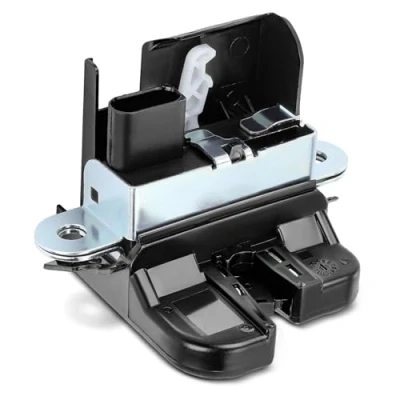 Image of Frankberg Door Lock Actuator Tailgate 4 Pins Compatible with Golf MK V Hatchback 2003 2008 Polo 6R 2009 2014 Ti.gu.an 5N SUV 2007 2019 Leon 1P1 2005 2012 Replace# 6R0827505B
