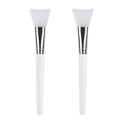 Image of Olakin Face Mask Brush, Hairless Silicone Cosmetic Scrapers, Facial Mud ​Applicator for Applying Mask, Eye Serum or DIY (2 Pcs)