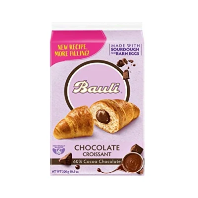 Image of BAULI croissant filled chocolate x6 gr300 biscuits and sweets