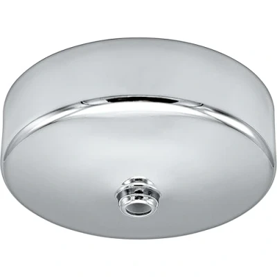 Image of BG Electrical 661CH 01 Chrome Ceiling Rose Light Fitting, 3.5 Diameter