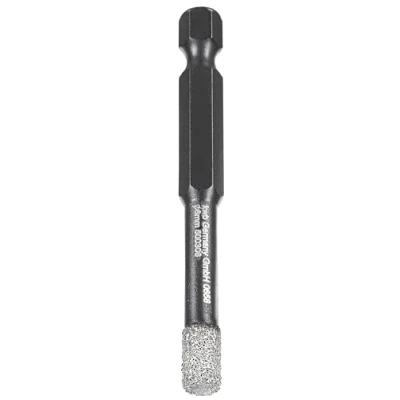 Image of kwb Diamond Drill Tile Hole Bit for Tiles, Glass, Porcelain, and Ceramic, Driling Machines, Core with E 6.3 Adapter, Bbit Ø 6 MM