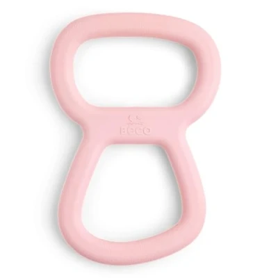 Image of Beco Dog Toy Natural Rubber Tug for Dogs Pink