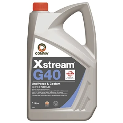 Image of Comma XSG405L Xstream G40 Antifreeze and Coolant Concentrate, 5 Liter