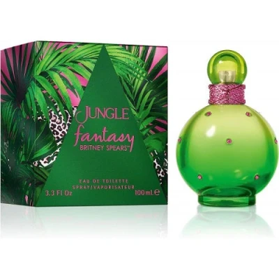 Image of Britney Spears Jungle Fantasy Eau de Toilette Spray, 100ml, Floral Fragrance, Luxury Perfume for Women