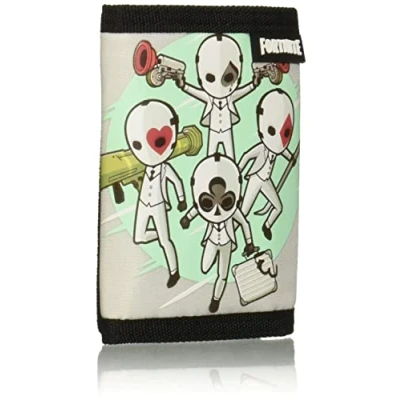Image of FORTNITE Graphic Wallet, Grey, One Size