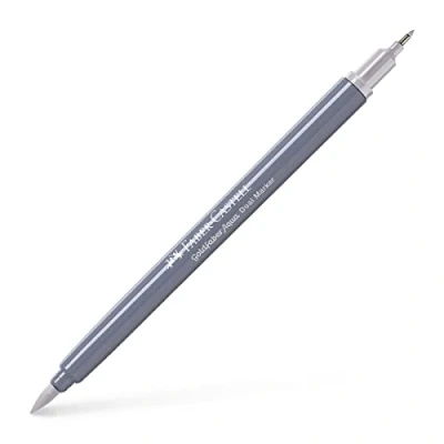 Image of Faber Castell Creative Studio Goldfaber Aqua Dual Marker, Titanium Violet Light, Single For Art, Craft, Drawing, Sketching, Home, School, University, Colouring