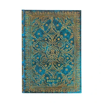 Image of Paperblanks 18 Month Diaries 2020 2021 Azure Horizontal Midi (130 x 180 mm)