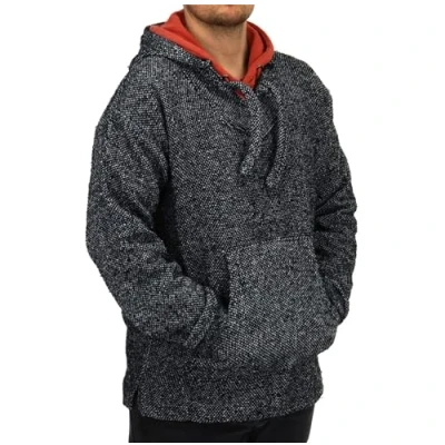 Image of LOUDelephant Recycled Mexican Baja Jerga Hoody Grey Fleck (4X Large)