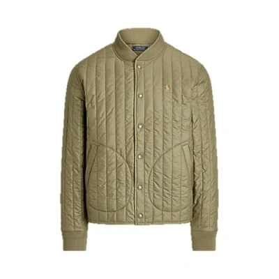Image of Ralph Lauren Polo The Colden Water Repellent Jacket Terra Varsity Green Men Full Zip lightweight Size X Large XL