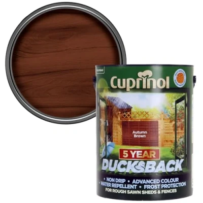 Image of Cuprinol Ducksback 5L Autumn Brown (838969)