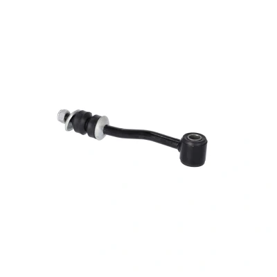 Image of 52037849 Anti roll bar link FEBI BILSTEIN 41019 Front Axle Left, Right 187mm M10 x 1,5 with bearings washers Steel black