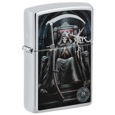 Image of ZIPPO Petrol Lighter 60006122 Grim Reaper Anne Stokes Collection