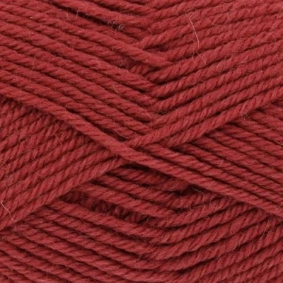 Image of King Cole 2245045 Wool Aran Cranberry Yarn 180M, 100g