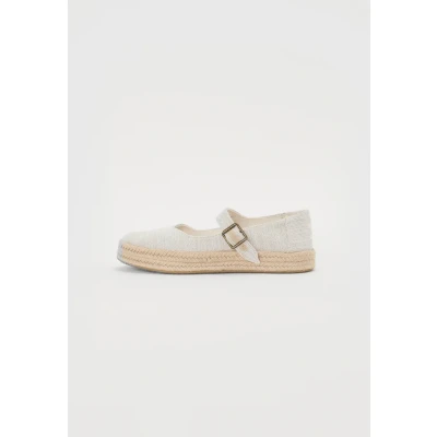 Image of TOMS Carolina MARY JANE Ballet pumps, Women&#039;s, Size: 4.5, Nat yarn dye wm crmrjn esp Textile