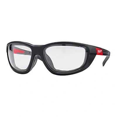 Image of Milwaukee Premium Safety Glasses 4932471885 Clear Lens, multi coloured, One Size