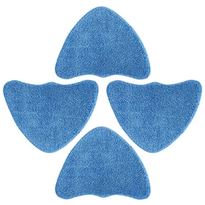 Image of Beaface 4 PCS Steam Mop Pads Compatible with Vax Mops S85 CM S86 SF CC C and More, Microfibre Cleaning Replacement Pad (Blue)