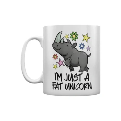 Image of Grindstore I&#039;m Just A Fat Unicorn Mug