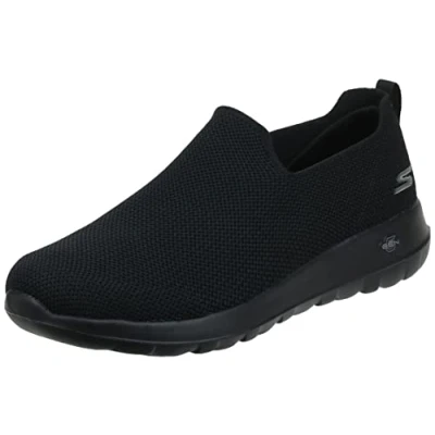 Image of Skechers Performance GO WALK MAX Walking trainers, Men&#039;s, Size: 10, Black Textile