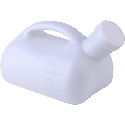 Image of WEKIVA Urine Bottle for Men and Women,Large Male Urinal Portable 3000ML Mens Potty Pee Collector Travel Toilet