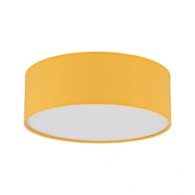 Image of Nicola Cylindrical Ceiling Light Yellow 4xE27