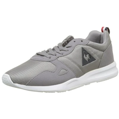 Image of Le Coq Sportif LCS R600 Mesh Mens Grey Trainers Size UK 10