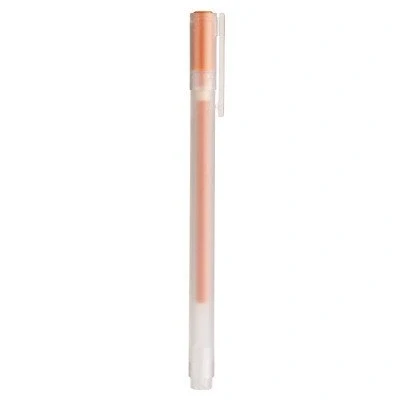 Image of MUJI 0.38mm Gel Ink Pen Various (DIY Version) (Orange)